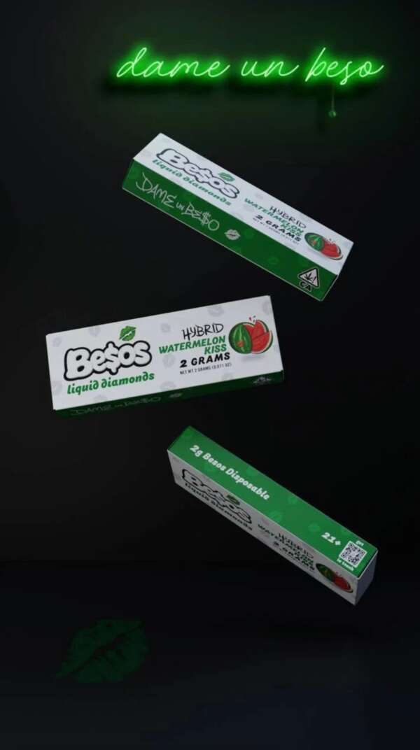 BESOS| WATERMELON KISS |2G LIQUID DIAMOND