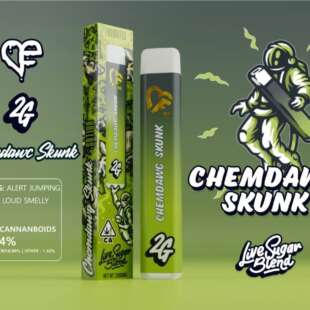 CHEMDAWG SKUNK 🦨 LIVE SUGAR BLEND - Favorites Disposable