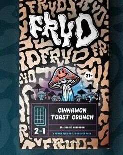 Cinnamon Toast Crunch Fryd Magic Mushroom Chocolate Bar - FRYD CARTS