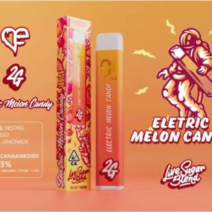 ELECTRIC MELON CANDY 🍈 LIVE SUGAR BLEND - Favorites Disposable