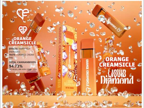 ORANGE CREAMSICLE LIQUID DIAMOND - Favorites Disposable