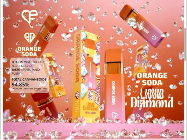 ORANGE SODA LIQUID DIAMOND - Favorites Disposable