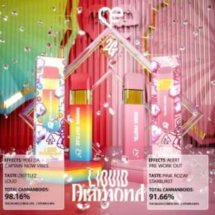 RAINBOW ZKITTLEZ LIQUID DIAMOND & ROSA PASTEL LIQUID DIAMOND